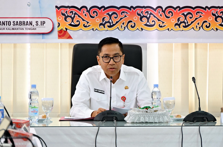 Kepala Bappedalitbang Prov. Kalteng Buka Asistensi, Supervisi Penetapan dan Penginputan RPJPD serta Rancangan Teknokratik RPJMD Kabupaten/Kota pada SIPD