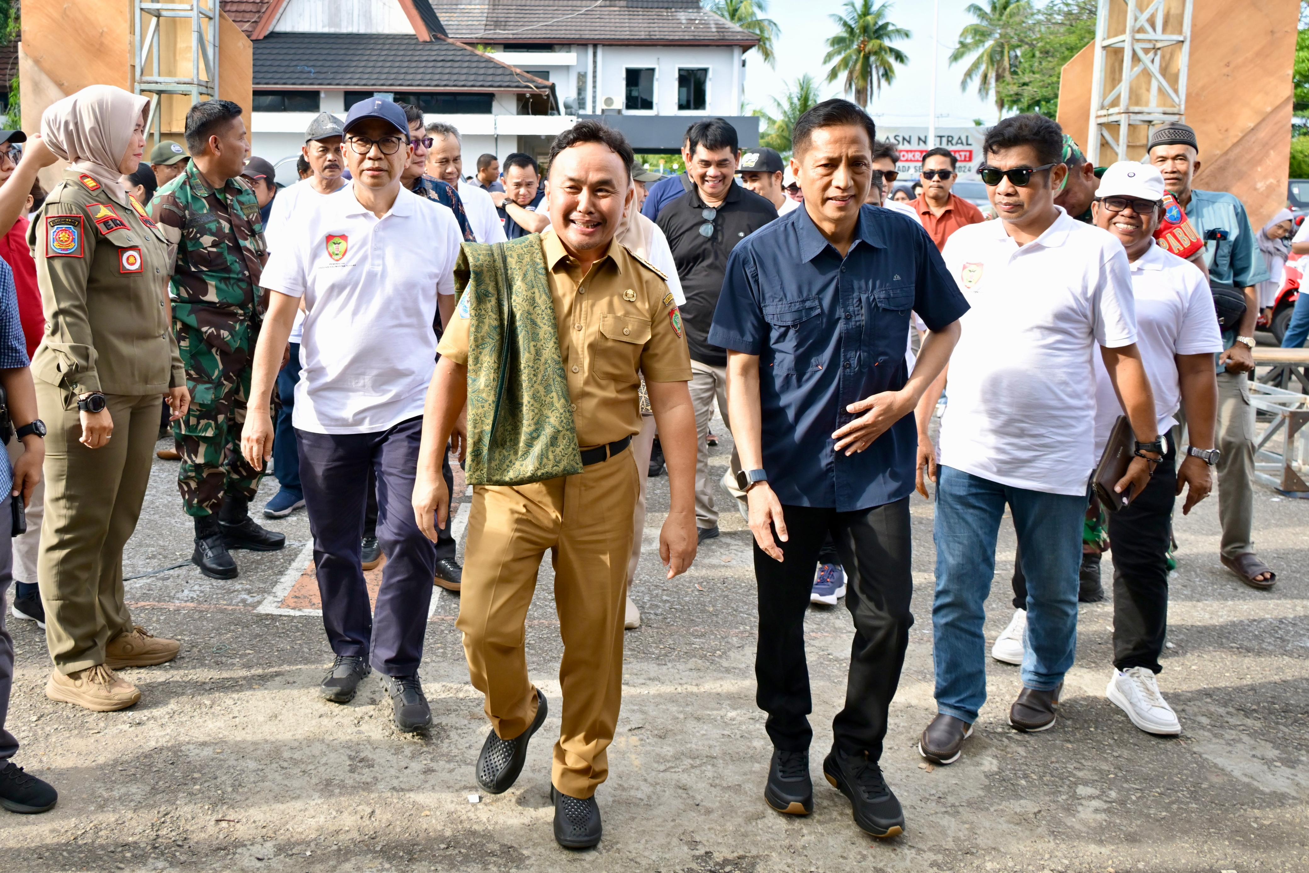 Gubernur Sugianto Sabran Buka Gebyar UMKM di Wilayah Timur Provinsi Kalteng