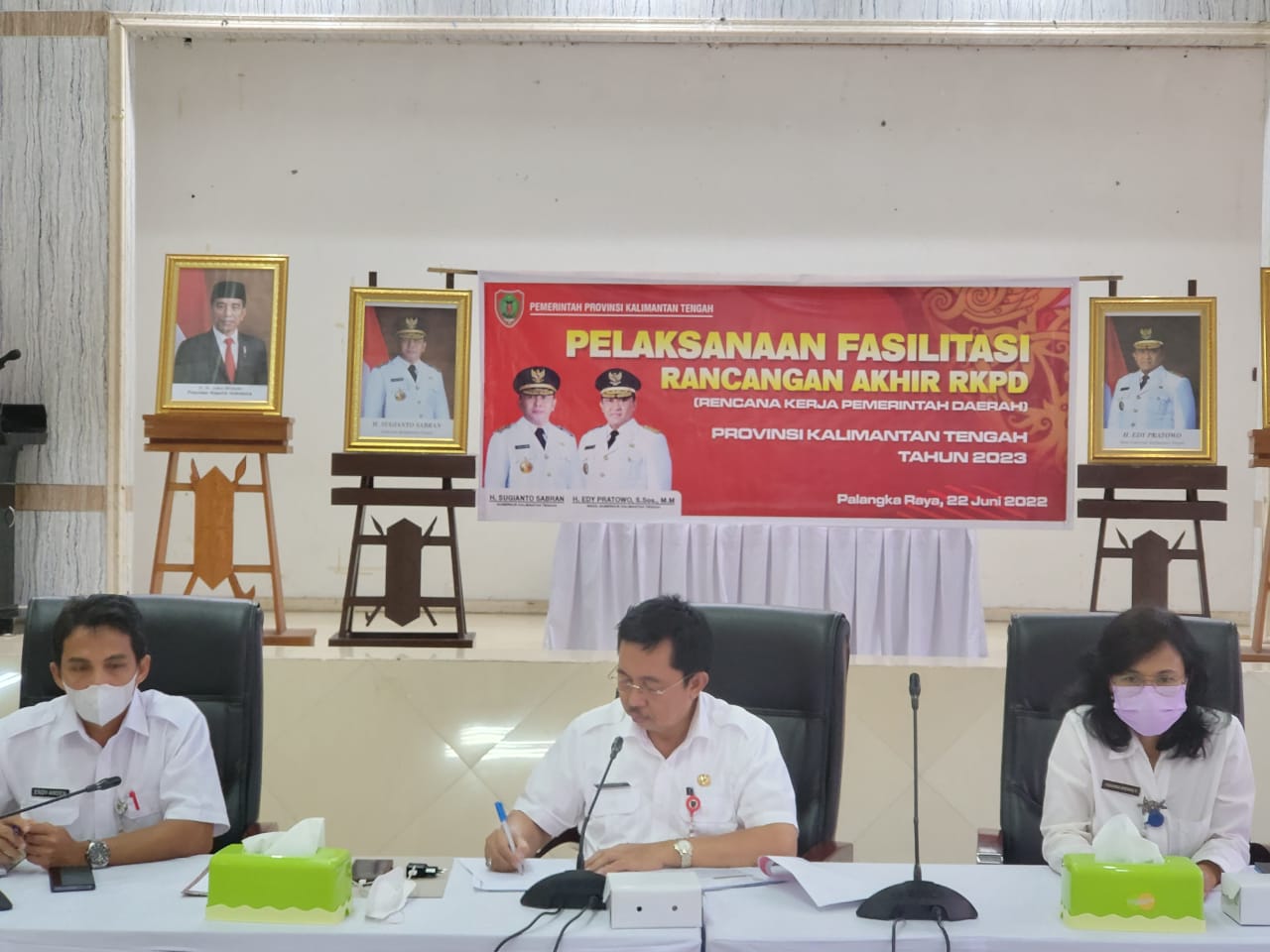 BAPPEDALITBANG Prov. Kalteng Gelar Fasilitasi Rancangan Akhir RKPD Provinsi Kalimantan Tengah Tahun 2023